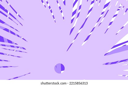 Light Purple, Pink vector doodle background with flowers Shining colored illustration with flowers. Doodle design for your web site.