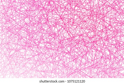 Light Purple, Pink vector geometric simple minimalistic background, which consist of triangles on white background. Triangular pattern with gradient for your business design. 