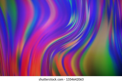 Light Purple, Pink vector glossy abstract background. Creative illustration in halftone style with gradient. New style for your business design.