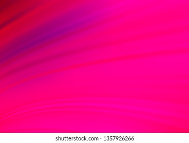 Light Purple, Pink vector glossy abstract background. Colorful illustration in blurry style with gradient. A completely new design for your business.