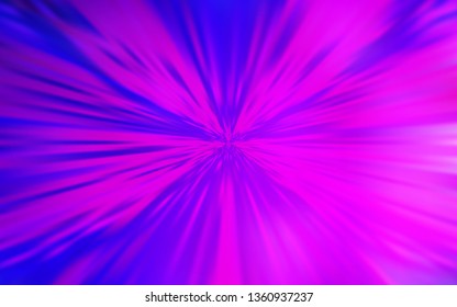 Light Purple, Pink vector glossy abstract background. Shining colored illustration in smart style. Smart design for your work.