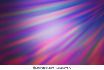 Light Purple, Pink vector glossy abstract background. Modern abstract illustration with gradient. New way of your design.