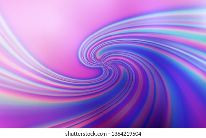 Light Purple, Pink vector glossy abstract background. Creative illustration in halftone style with gradient. Background for designs.