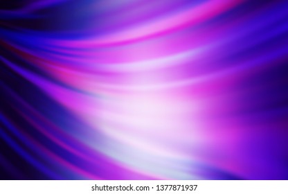 Light Purple, Pink vector glossy abstract background. Creative illustration in halftone style with gradient. Blurred design for your web site.
