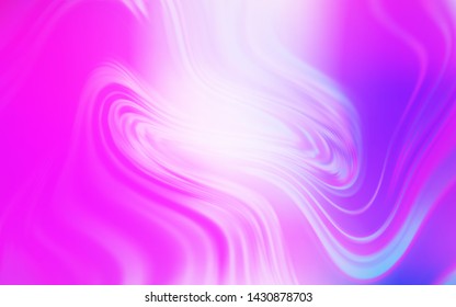 Light Purple, Pink vector glossy abstract background. Creative illustration in halftone style with gradient. Background for designs.