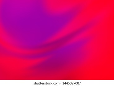 Light Purple, Pink vector glossy abstract template. A vague abstract illustration with gradient. A new texture for your design.