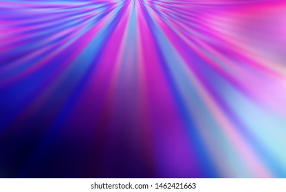 Light Purple, Pink vector glossy abstract background. New colored illustration in blur style with gradient. New style for your business design.