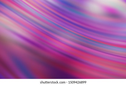 Light Purple, Pink vector glossy abstract backdrop. Abstract colorful illustration with gradient. New way of your design.