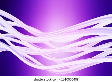 Light Purple, Pink vector glossy abstract layout. Glitter abstract illustration with gradient design. Background for a cell phone.