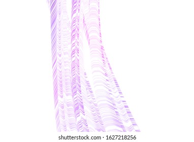 Light Purple, Pink vector glossy abstract layout. Creative illustration in halftone style with gradient. Smart design for your work.