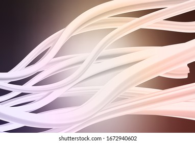 Light Purple, Pink vector glossy abstract layout. Colorful illustration in abstract style with gradient. The best blurred design for your business.