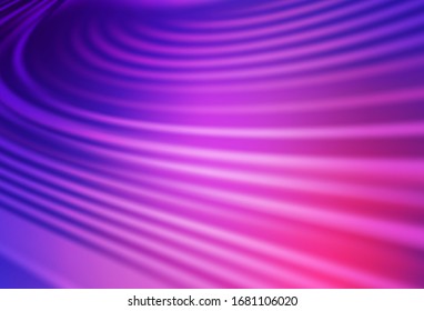 Light Purple, Pink vector glossy abstract layout. Colorful illustration in abstract style with gradient. New style for your business design.
