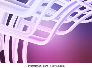 Hellviolett, rosafarbene Vektorillustration glänzt abstrakter Hintergrund. Farbige Illustration in kleinem Stil. Neues Design für Ihr Unternehmen.
