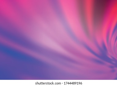 Light Purple, Pink vector glossy abstract backdrop. Shining colorful illustration in smart style. Background for a cell phone.