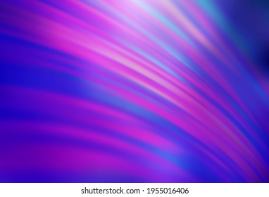 Púrpura claro, vector rosa brillante fondo abstracto. Ilustración abstracta colorida con gradiente. Diseño borroso para su sitio web.