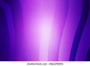 Light Purple, Pink vector glossy abstract layout. A completely new colored illustration in blur style. The best blurred design for your business.