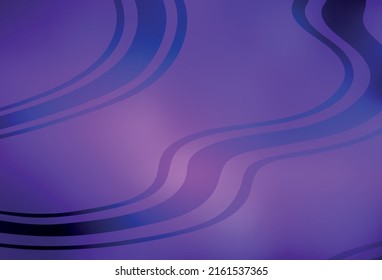 Light Purple, Pink vector glossy abstract layout. A completely new colored illustration in blur style. The best blurred design for your business.
