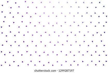 Light Purple, Pink vector  gradient triangles texture. Modern abstract illustration with triangles. New template for your brand book.