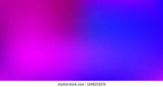 Light Purple, Pink vector gradient blur drawing. Modern elegant blur illustration with gradient. Background for web designers.