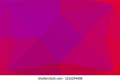 Light Purple, Pink vector hexagon mosaic cover. A completely new color illustration in a vague style. A completely new template for your business design.