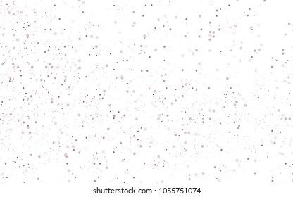 Light Purple, Pink vector illustration which consist of circles. Dotted gradient design for your business. Creative geometric background in halftone style with colored spots.