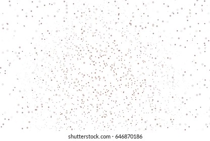 Light Purple, Pink vector illustration which consist of circles. Dotted gradient design for your business. Creative geometric background in halftone style with colored spots.