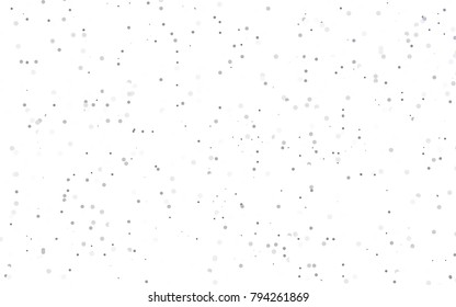 Light Purple, Pink vector illustration which consist of circles. Dotted gradient design for your business. Creative geometric background in halftone style with colored spots.