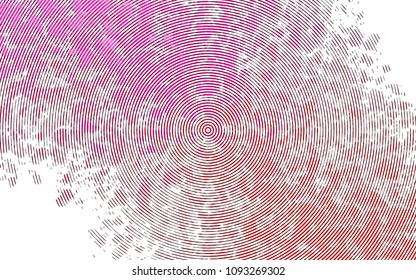 Light Purple, Pink vector layout with flat lines. Decorative shining illustration with lines on abstract template. The template can be used as a background.