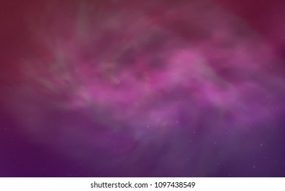Light Purple, Pink vector layout with cosmic stars. Modern abstract illustration with Big Dipper stars. Pattern for astrology websites.