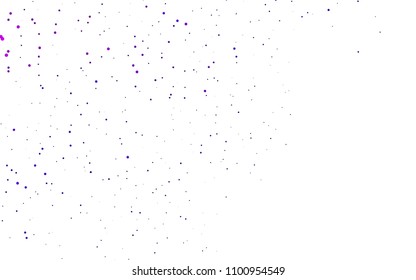 Light Purple, Pink vector  layout with circle shapes. Blurred decorative design in abstract style with bubbles. Beautiful design for your business natural advert.