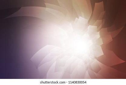 Light Purple, Pink vector layout with hexagonal shapes. Abstract illustration with colorful hexagons. Pattern for texture of wallpapers.