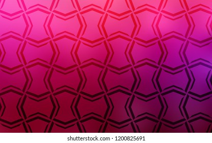 Light Purple, Pink vector layout with flat lines. Glitter abstract illustration with colored sticks. Pattern for your busines websites.