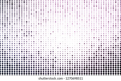 Light Purple, Pink vector layout with circle shapes. Modern abstract illustration with colorful water drops. Pattern for ads, leaflets.