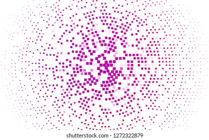 Light Purple, Pink vector layout with lines, rectangles. Illustration with set of colorful rectangles. Pattern for commercials.