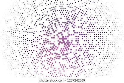 Light Purple, Pink vector layout with lines, rectangles. Decorative design in abstract style with rectangles. Best design for your ad, poster, banner.
