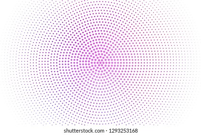 Light Purple, Pink vector  layout with circle shapes. Beautiful colored illustration with blurred circles in nature style. Pattern for textures of wallpapers.