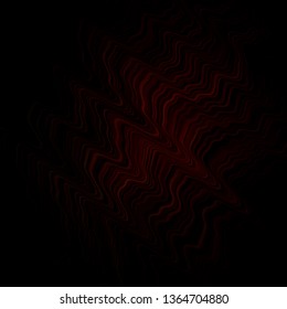 Light Purple, Pink vector layout with wry lines. Bright sample with colorful bent lines, shapes. Template for cellphones.