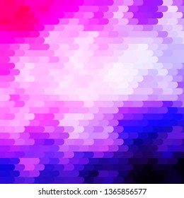 Light Purple, Pink vector layout with lines. Gradient abstract design in simple style with sharp lines. Pattern for websites, landing pages.