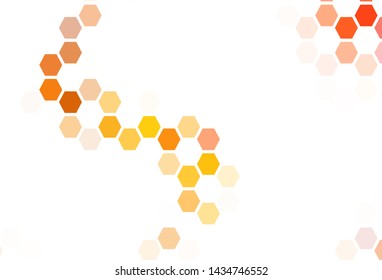 Light Purple, Pink vector layout with hexagonal shapes. Abstract illustration with colorful hexagons. Design for your business advert.