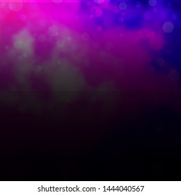 Light Purple, Pink vector layout with circles. Modern abstract illustration with colorful circle shapes. Design for your commercials.