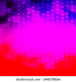 Light Purple, Pink vector layout with lines, rectangles. Illustration with a set of gradient rectangles. Best design for your ad, poster, banner.