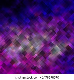 Light Purple, Pink vector layout with lines, rectangles. Abstract gradient illustration with rectangles. Pattern for websites, landing pages.