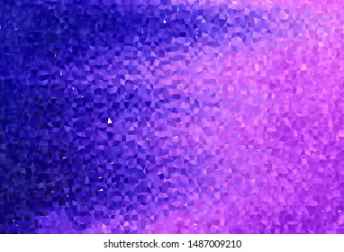Light Purple, Pink vector layout with lines, rectangles. Decorative design in abstract style with rectangles. Pattern for commercials.