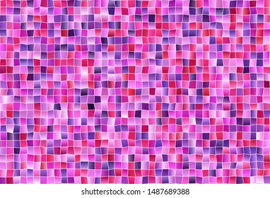 Light Purple, Pink vector layout with lines, rectangles. Illustration with set of colorful rectangles. Best design for your ad, poster, banner.