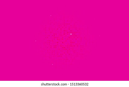 Light Purple, Pink vector layout with circle shapes. Modern abstract illustration with colorful water drops. Template for your brand book.