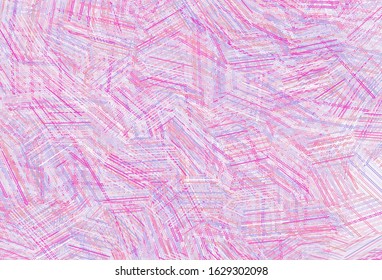 Light Purple, Pink vector layout with circle shapes. Abstract illustration with colored bubbles in nature style. Design for your business advert.