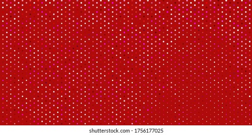 Light purple, pink vector layout with circle shapes. Abstract illustration with colorful spots in nature style. Design for posters, banners.