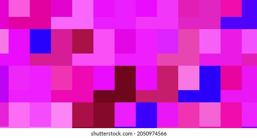 Hellviolett, rosafarbene Vektorgrafik mit Linien, Rechtecken. Abstrakte Farbverlauf-Abbildung mit Rechtecken. Design für Ihre Unternehmenswerbung.