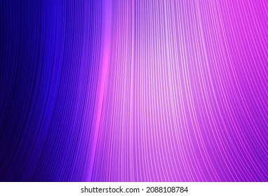 Light Purple, Pink vector layout with flat lines. Lines on blurred abstract background with gradient. Pattern for ad, booklets, leaflets.