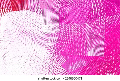 Leicht violett, rosafarbene Vektorgrafik mit weinigen Linien. Farbige abstrakte Illustration mit Farbverlauf-Linien. Neues Design für Ihre Anzeige.